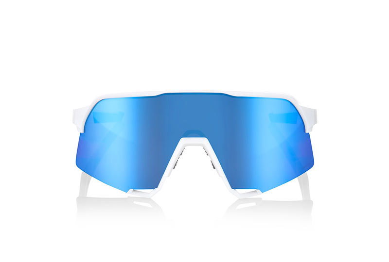[100%] S3 매트 화이트 하이퍼 블루 멀티레이어 미러 렌즈