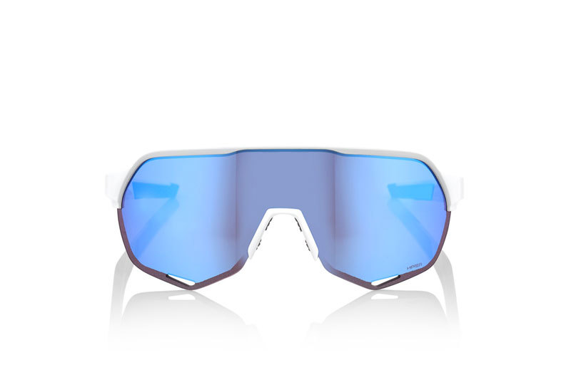 [100%] S2 매트 화이트 하이퍼 블루 멀티레이어 미러 렌즈